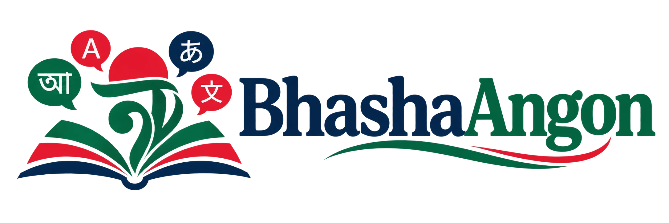 BhashaAngon language learning institute logo